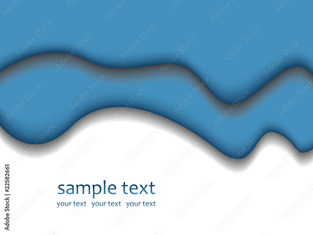 abstract blue business card abstract blue business card