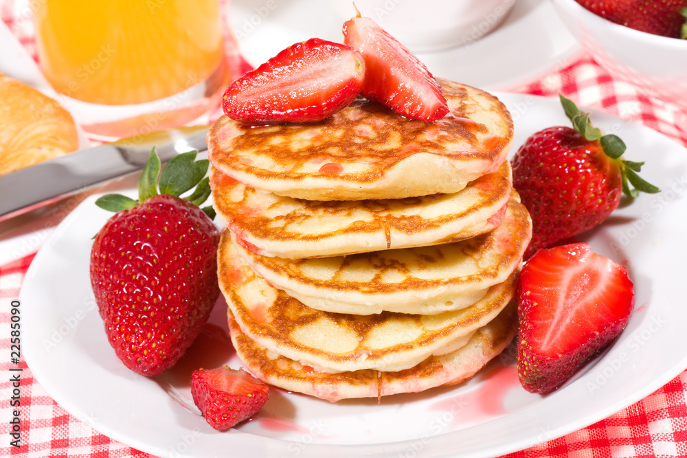 breakfast with pancakes breakfast with pancakes