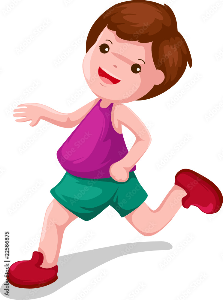 boy running