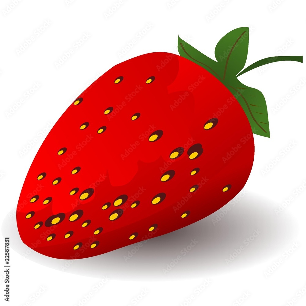 Obraz premium Fruit of a strawberry