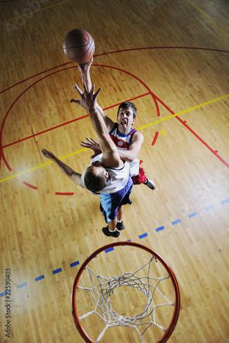 playing basketball game © .shock