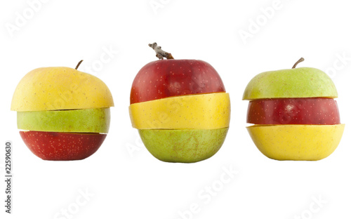 three apples