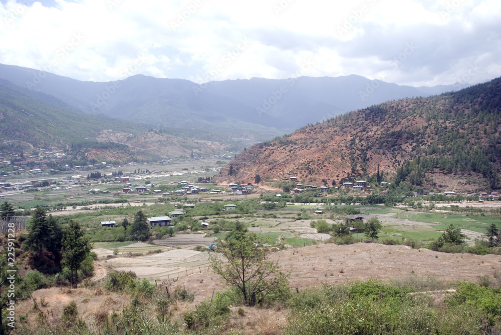 Paro Valley, Bhutan