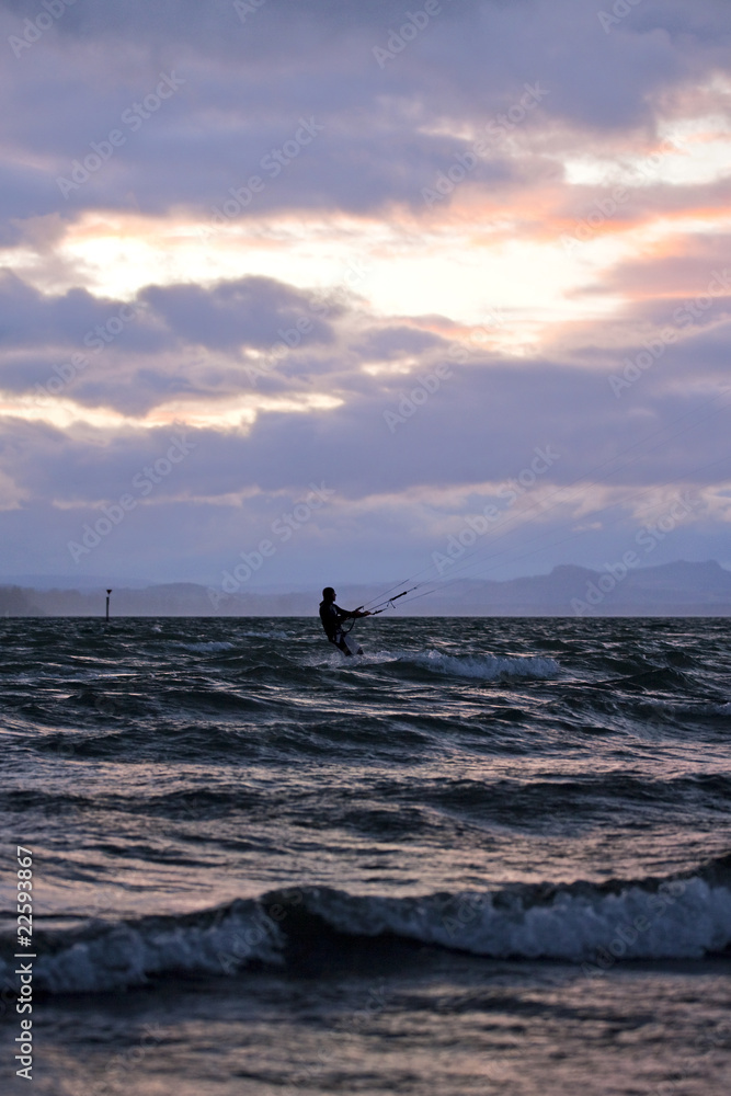 Naklejka premium Kiter