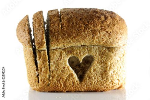 Fotografie Wholemeal bread goodness