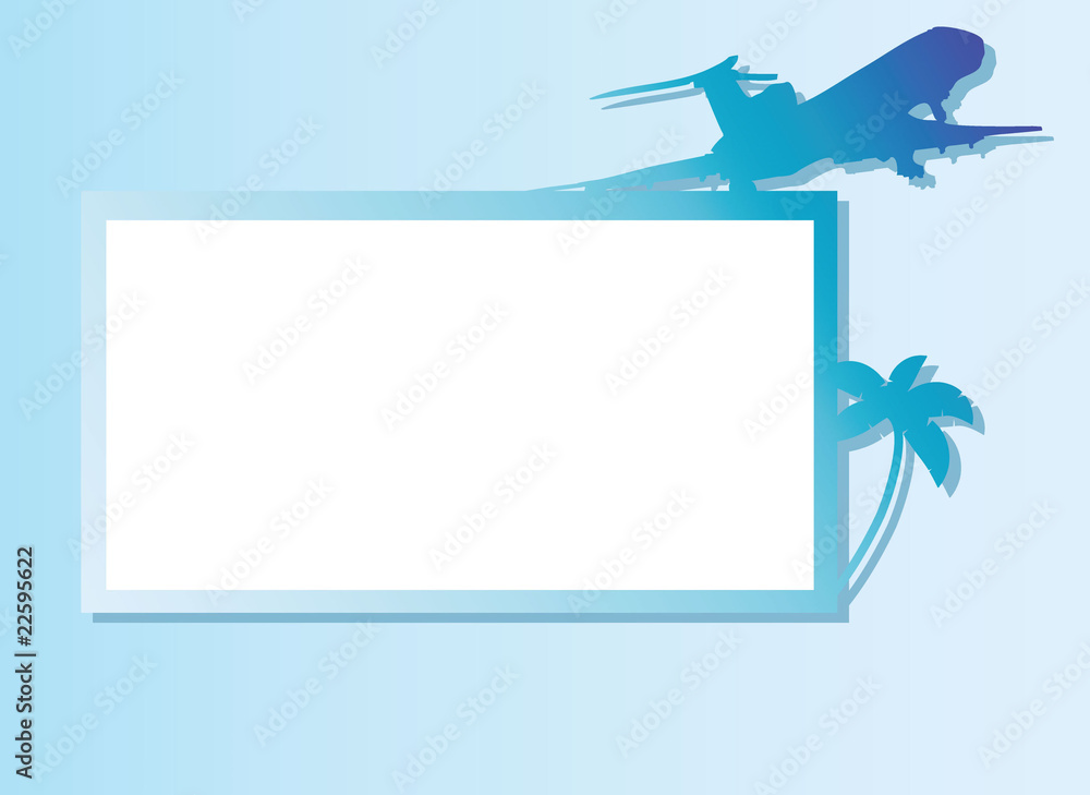 Airplane frame Stock Vector Adobe Stock