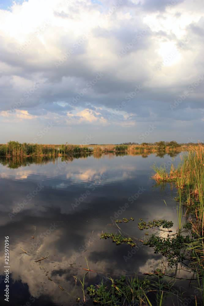 Fototapeta premium Cloudy Day Reflections