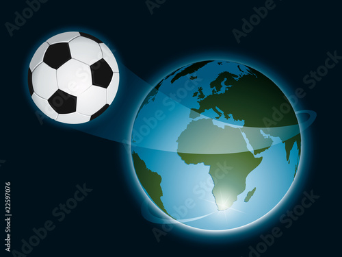 Soccer ball from South Africa