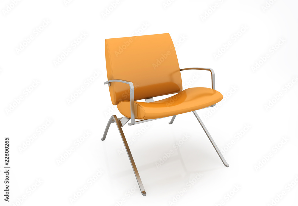 Modern orange chair Modern orange chair