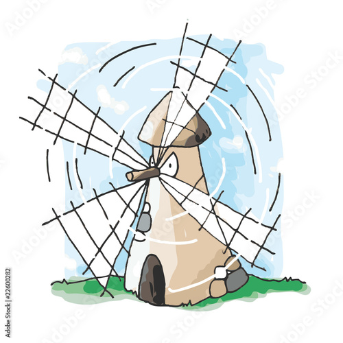 Moulin bat trop vite
