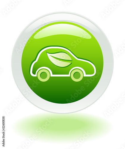 Vector Green Transportation Internet Icon