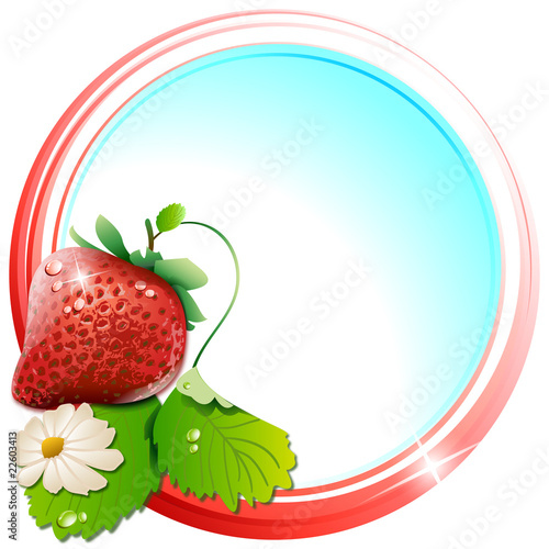 stamp strawberry