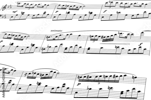 Musik Noten Notenblatt