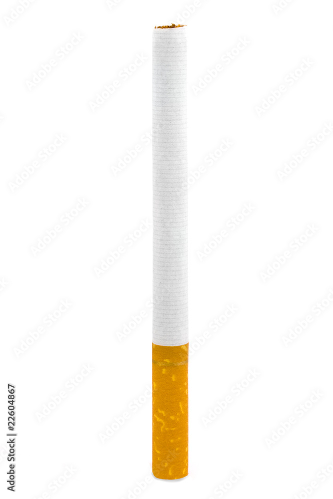 cigarette isolated on white cigarette isolated on white