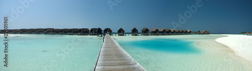 Overwater bungalows  Maldives