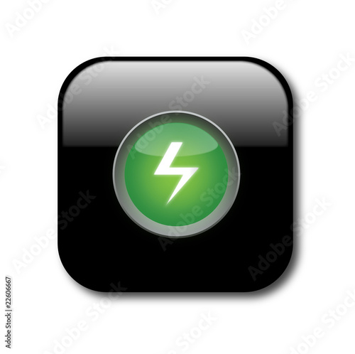High voltage button vector