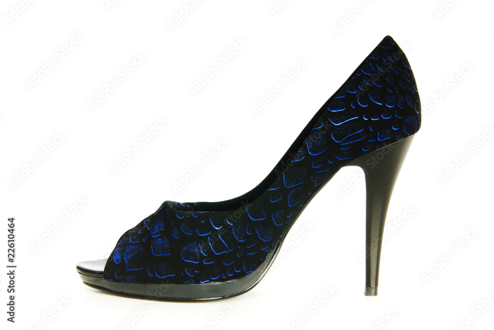 Obraz premium Woman shoes isolated on the white background