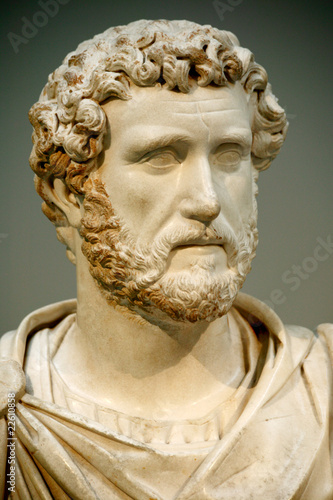 Roman Emperor Antoninus Pius 86-161AD Fototapet