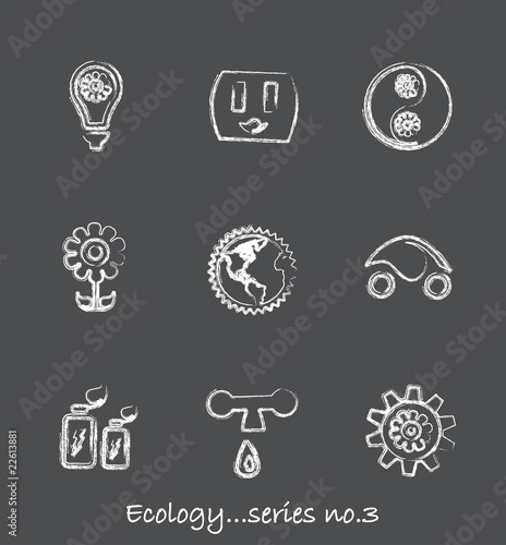 Ecoogy chalkboard icons...series no.3