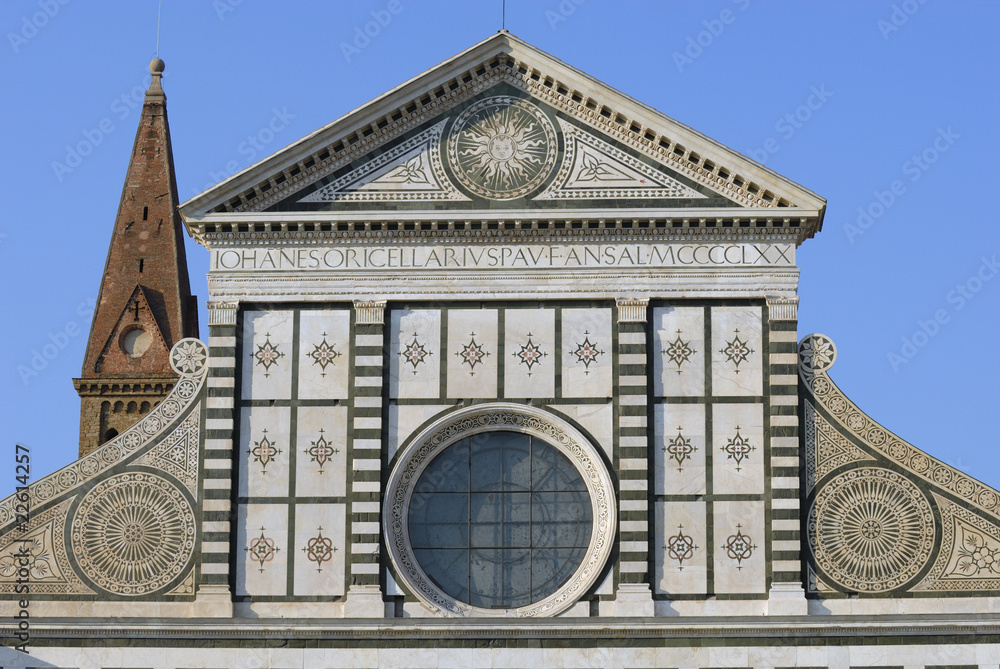 Basilica of St. Maria Novella in Florence, particularly