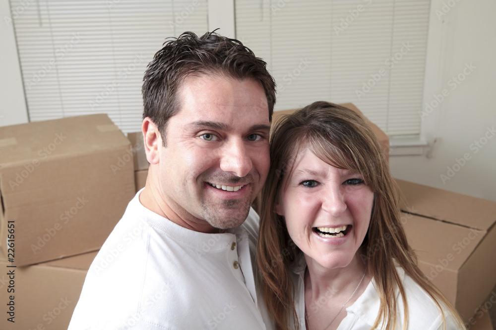 Happy to be moving in Happy to be moving in