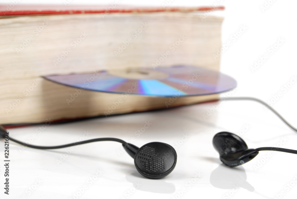 DVD,earphone and dictionary DVD,earphone and dictionary