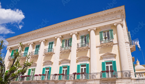 Siciliano Palace. Giovinazzo. Apulia. photo