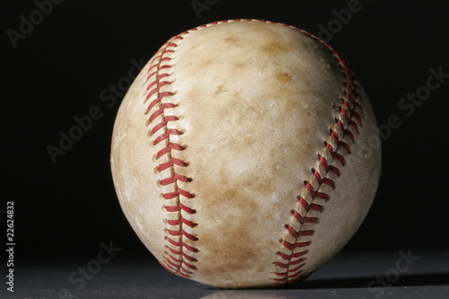 vecchia palla da baseball