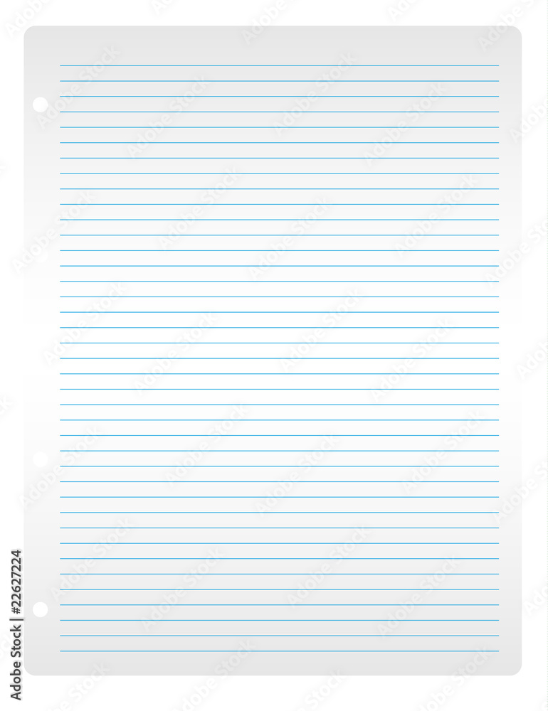 sheet of white leaf paper sheet of white leaf paper