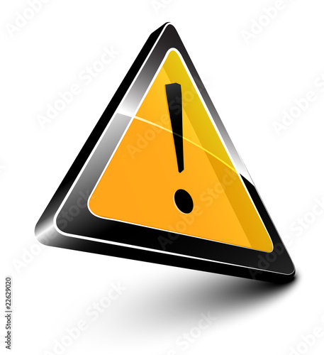 yellow dangerous symbol