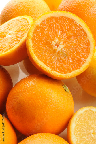 Agrumes oranges citrons