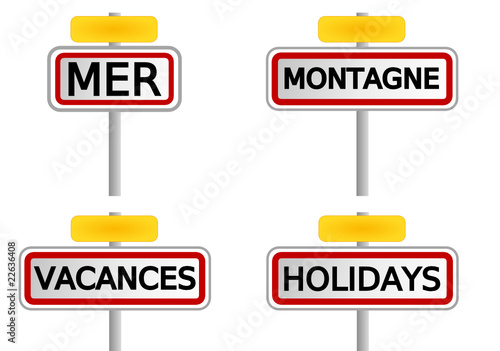 Sur la route des vacances