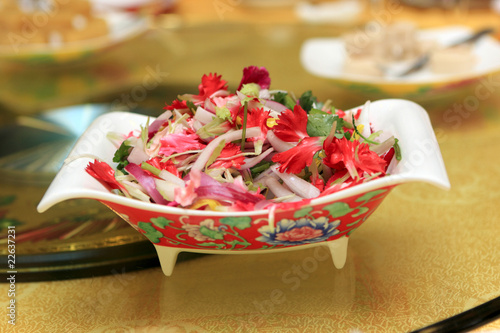 China vegetarian salad