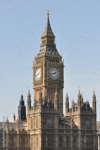 Big Ben and the Houses of Parliament in London UK