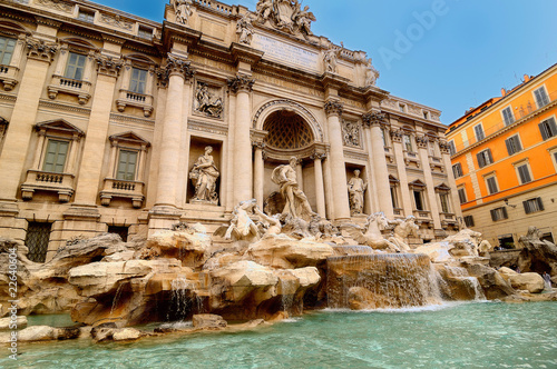 fontaine de trevi à Rome