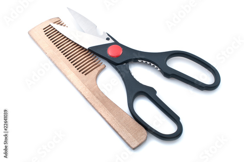 Scissors and combs
