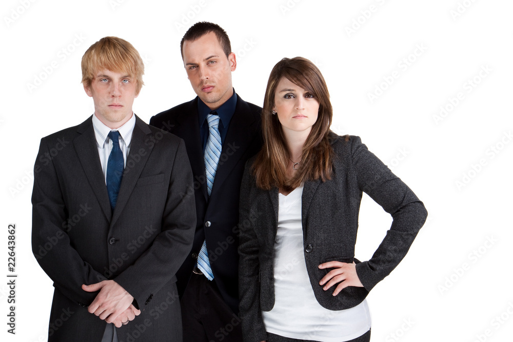 Confident business team Confident business team
