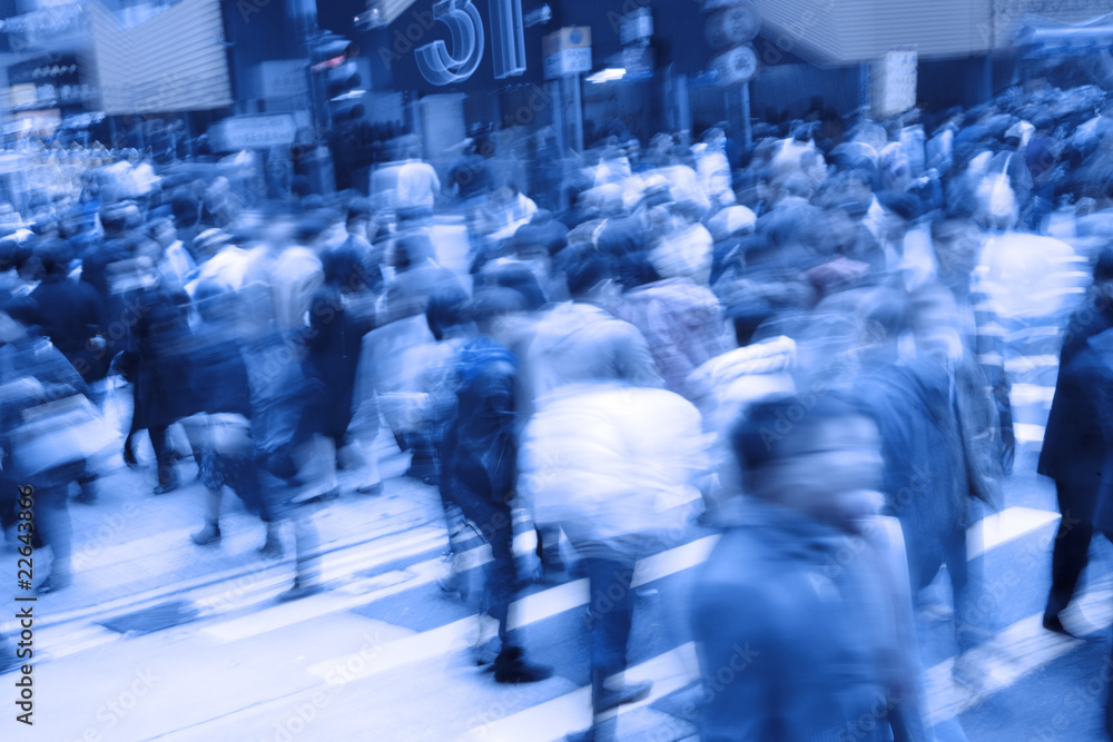 Obraz premium Godziny szczytu