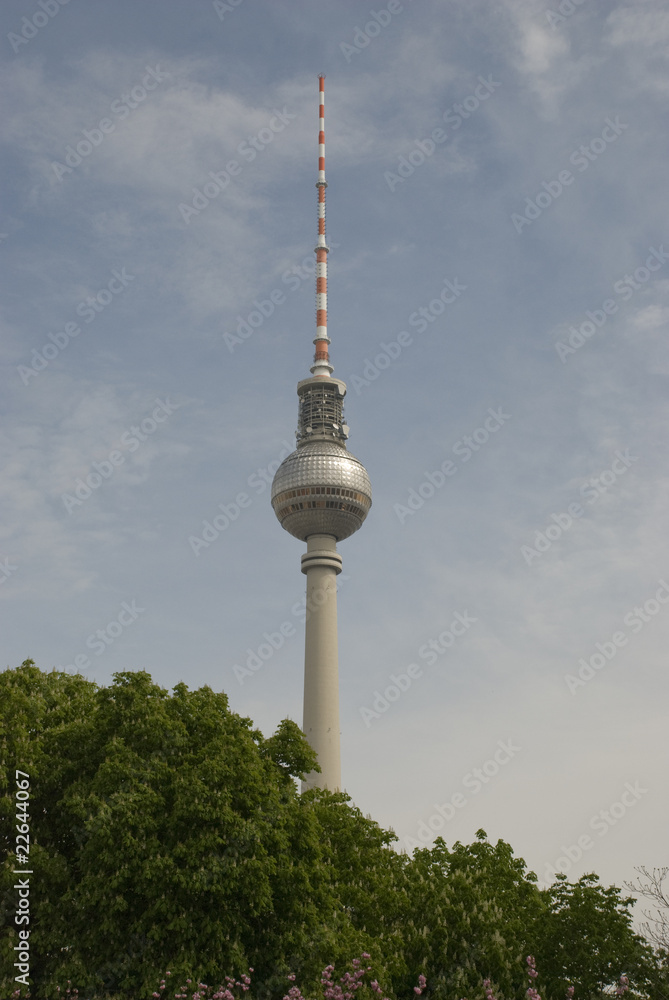 Naklejka premium fernsehturm berlin