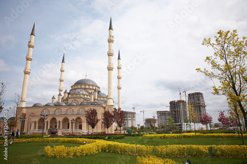 The Akhmad Kadyrov Grozny Central Dome Mosque of Grozny