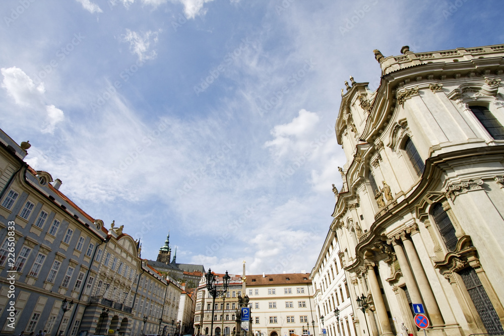 The beautiful architecture of Prague