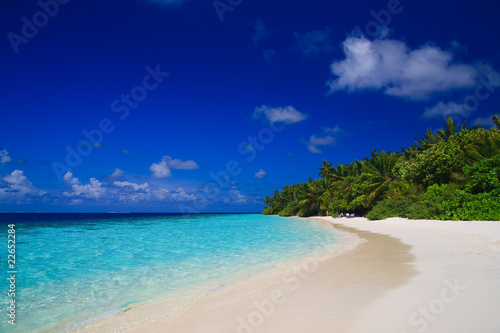Fototapeta Naklejka Na Ścianę i Meble -  Tropical Paradise at Maldives