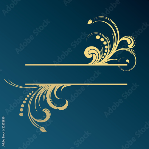 Golden_floral_frame