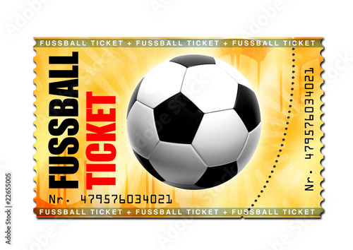 Fussball Ticket