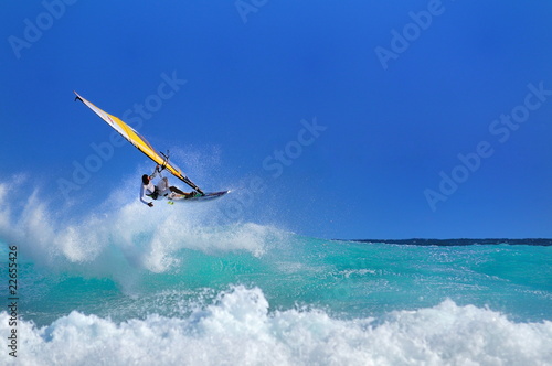 Windsurfing.