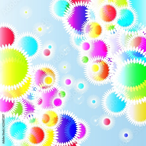 Color lights background.
