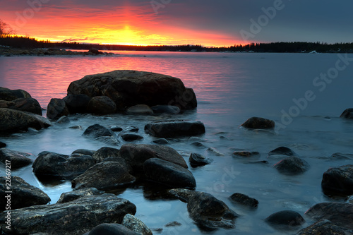 northern shoreline