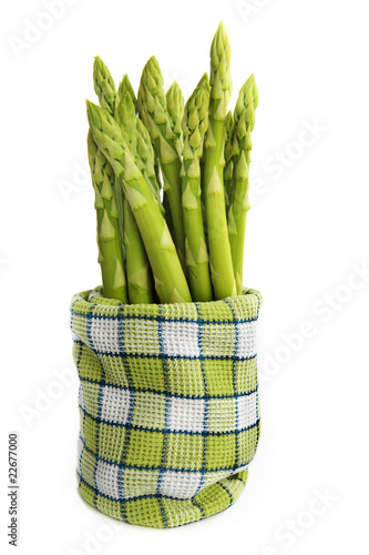 grüner Spargel