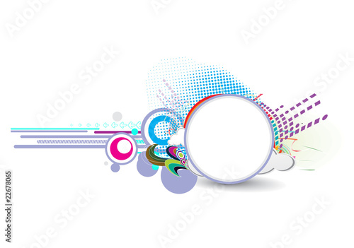 abstract technological background