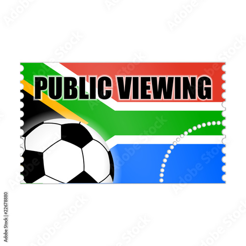 ticket v3 südafrika public viewing I